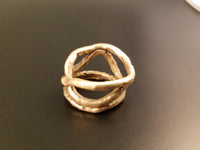 Pure Bronze Ring | Large Statement Ring | Size 10