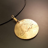 Stegosaurus Pendant | Bronze Handcrafted Necklace