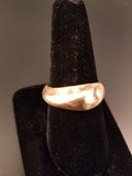 Handcrafted Large Solid Bronze Ring | Size 12