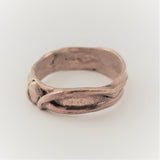 Handcrafted Medieval Style Copper Bronze Ring | Size 9