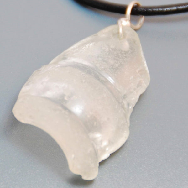 South Shore Oahu Sea Glass Pendant | Formed in the Waves of the Pacific Ocean